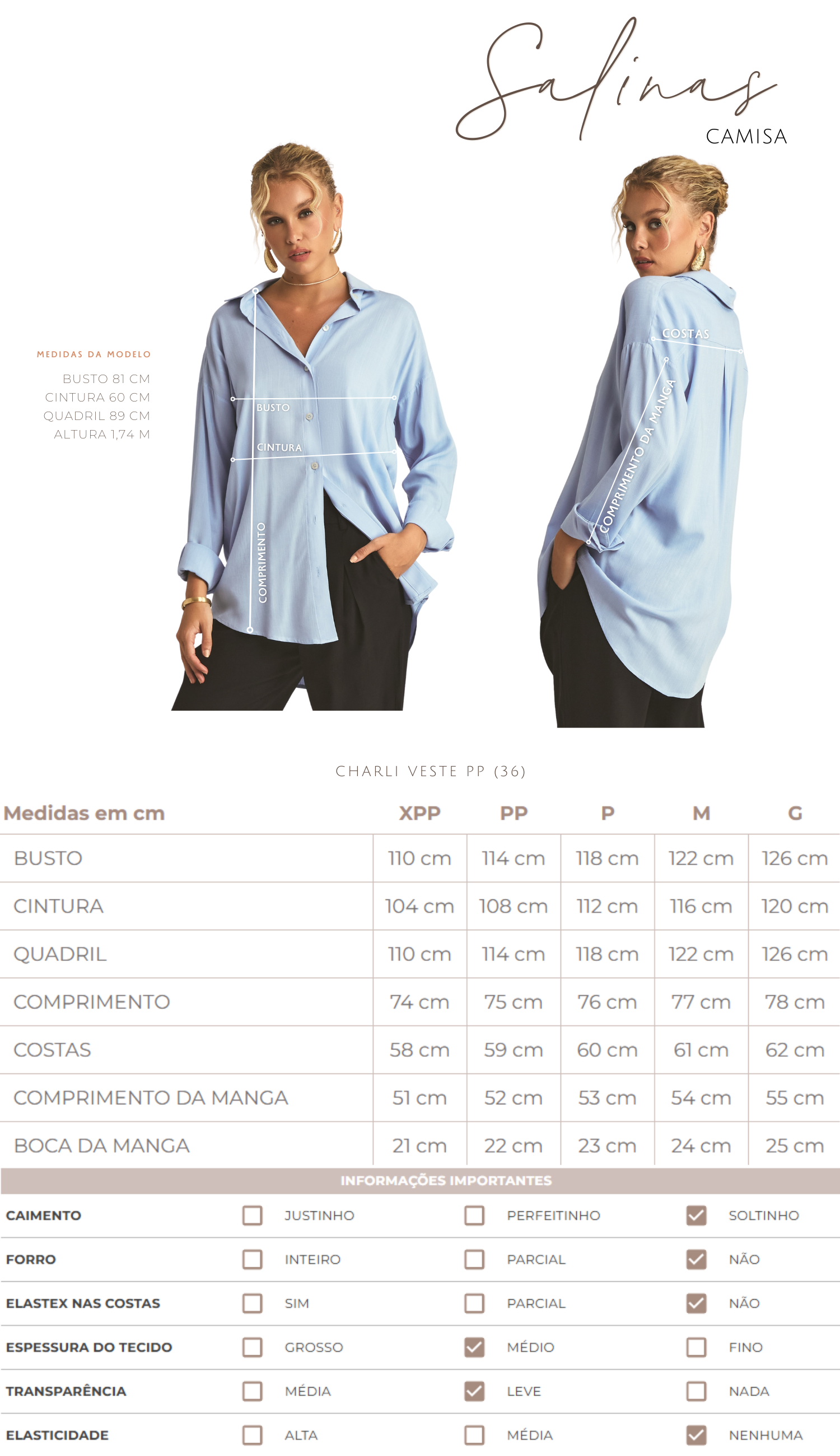 Camisa Salinas Off White