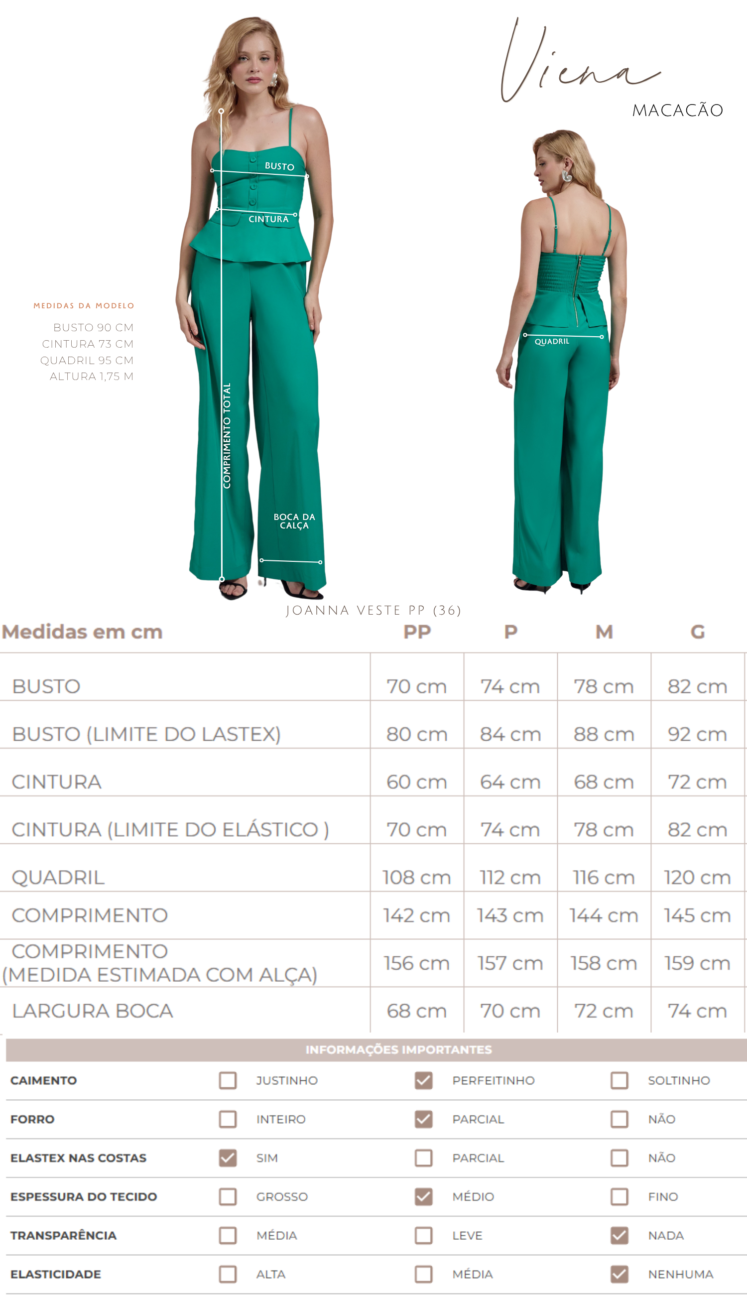 Macacão Viena Off White