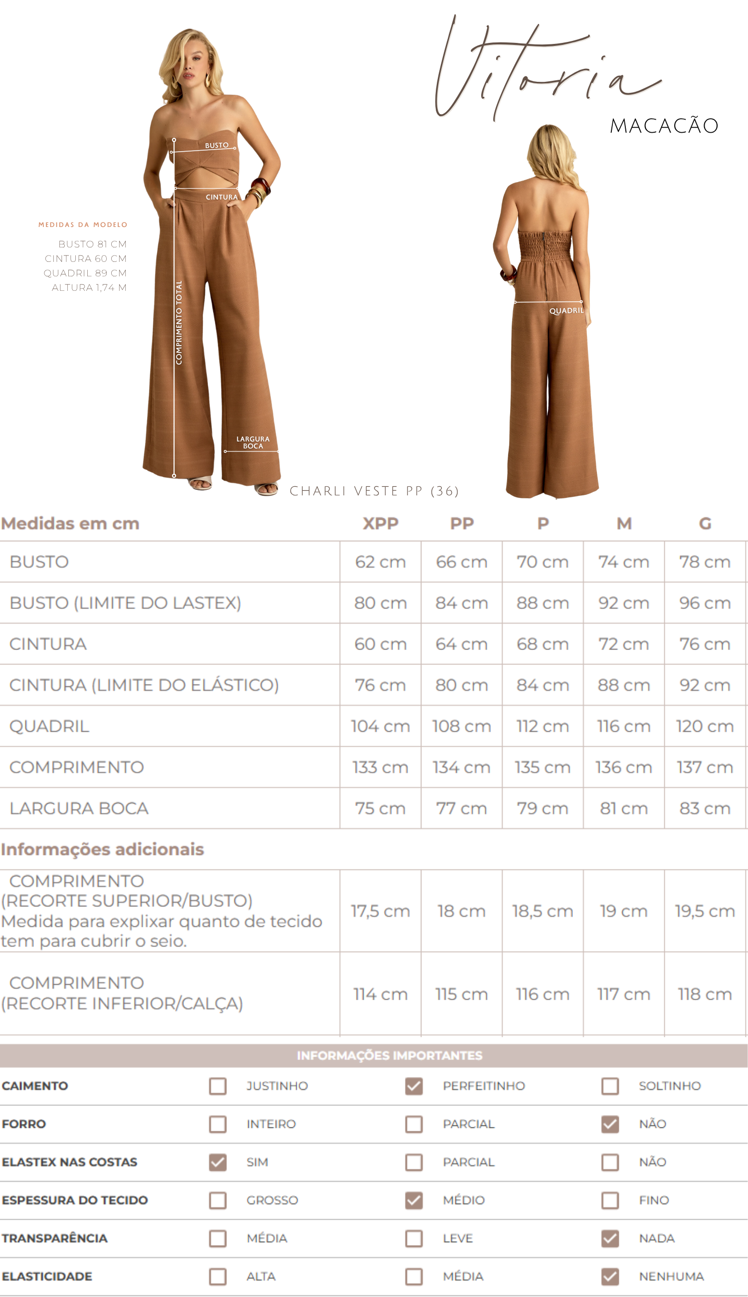 Macacão Vitória Chantilly